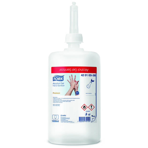 Dezinfectant Gel pentru Maini Tork, pe baza de alcool (Biocid)