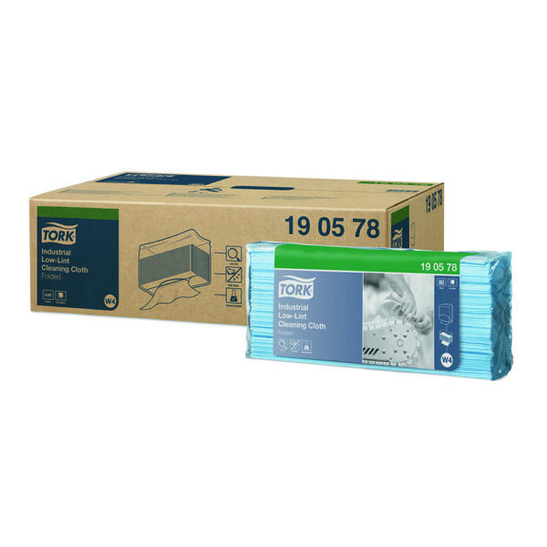 Laveta de curatare Tork pentru uz industrial, Low-Lint