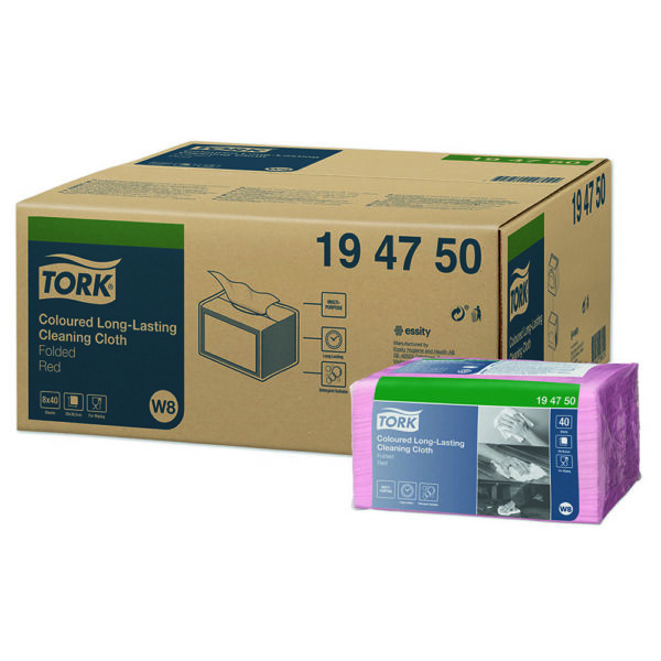 Laveta Textila pentru Curatare Tork Coloured Long-Lasting