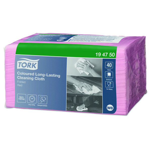 Laveta Textila pentru Curatare Tork Coloured Long-Lasting