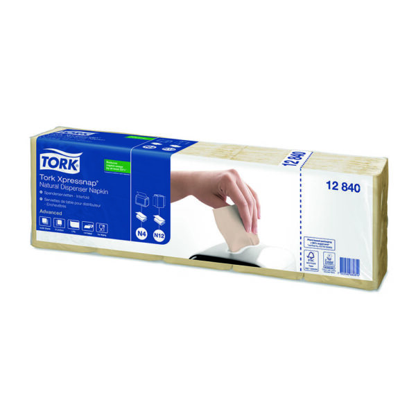 Servetele de Masa pentru Dispenser Tork Xpressnap Natural