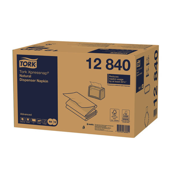 Servetele de Masa pentru Dispenser Tork Xpressnap Natural