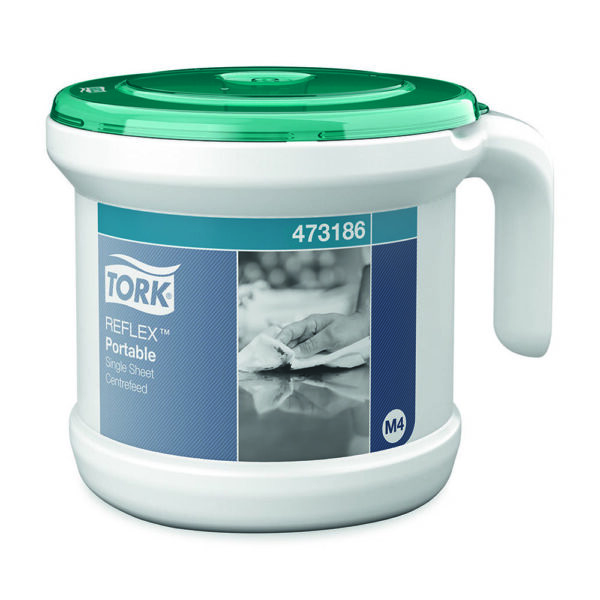 Pachet sistem de dozare cu derulare centrala portabil Tork Reflex™