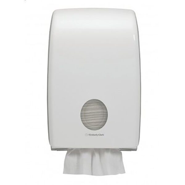 Dispenser AQUARIUS pentru Prosoape Pliate - Interleaved, Alb