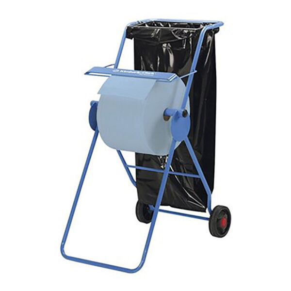 Dispenser Stativ Mobil KIMBERLY-CLARK PROFESSIONAL* pentru Lavete Rola Mare, Albastru