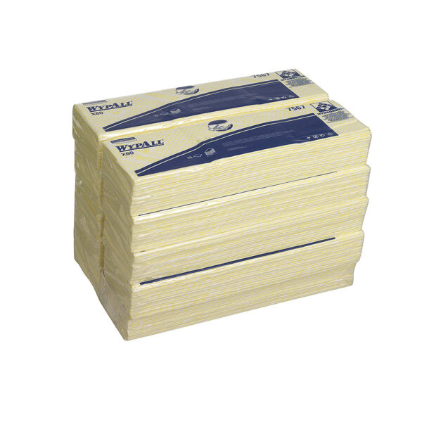 Lavete WYPALL* X80 - Interfolded, Galbene