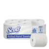 Prosoape rola pentru maini SCOTT, Albe