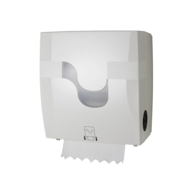 Dispenser MEGAMINI New Formatic pentru Prosoape Rola, Alb