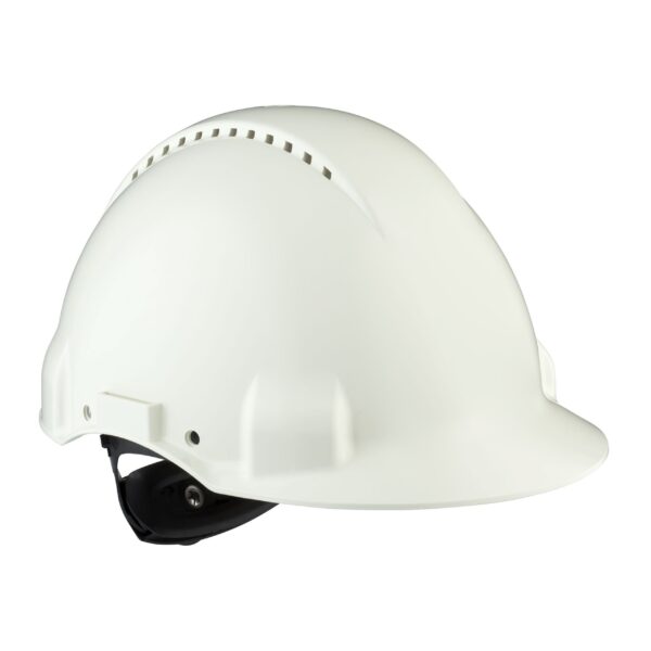 Casca protectie, canale ventilatie G3000NUV-GP, cu rotita, alba, 20buc/bax