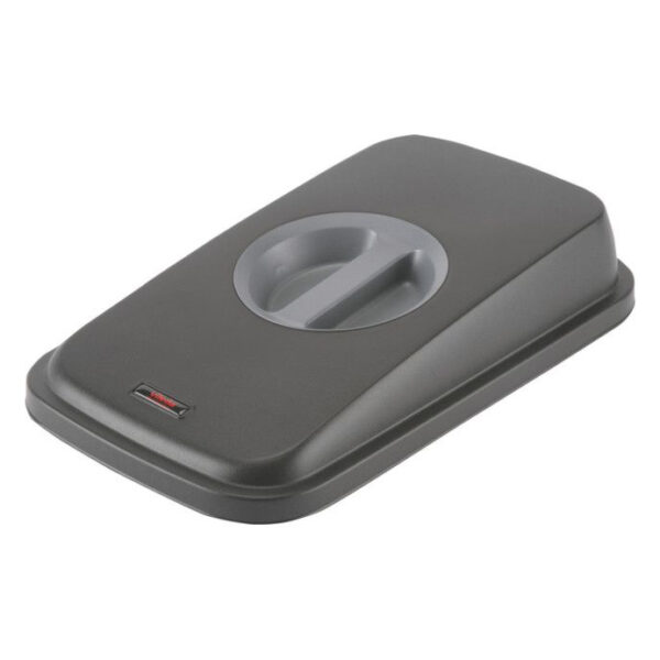 Capac gri cu maner pentru Cos de gunoi Geo Metallic