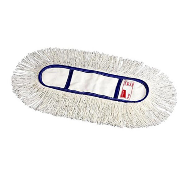 Mop Damp Basic cu buzunar - Alb, 80 cm