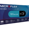 Manusi Nitril Microflex - Unica folosinta, Nepudrate, Negre, 245 mm