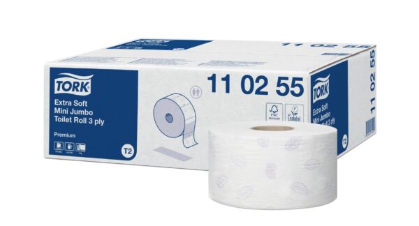 Hartie Igienica Rola Tork Mini Jumbo Premium Extra Soft - 3 straturi