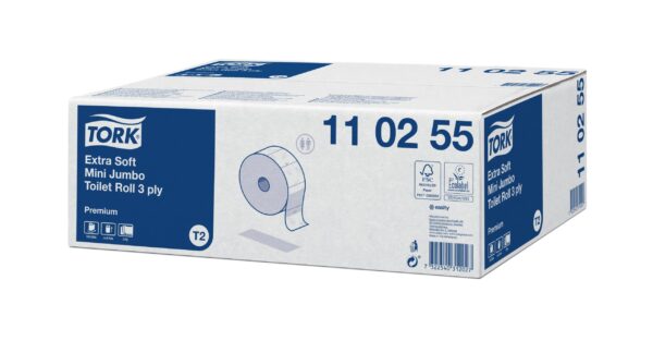 Hartie Igienica Rola Tork Mini Jumbo Premium Extra Soft - 3 straturi
