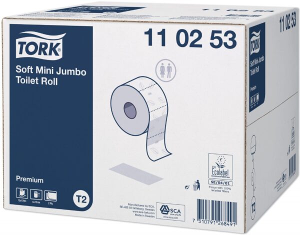 Rola de hartie igienica Tork Soft Mini Jumbo