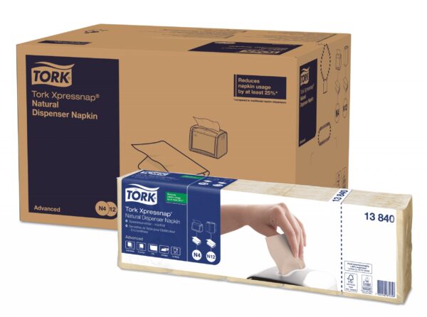 Servetele de masa pentru Dozator Tork Xpressnap cu Imprimeu Peisaj Natural