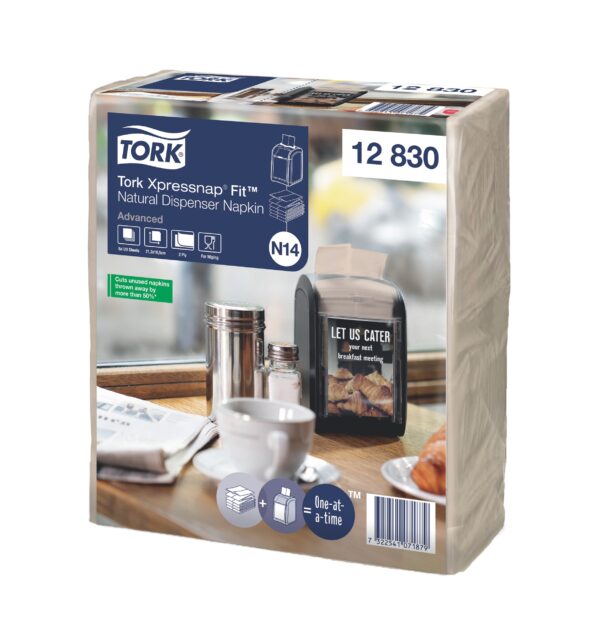 Servetele de masa pentru Dozator Tork Xpressnap Fi Natur