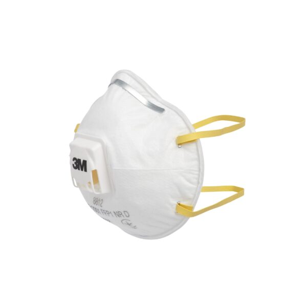 Semimasca in forma de cupa, cu supapa, FFP1, 3M 8812
