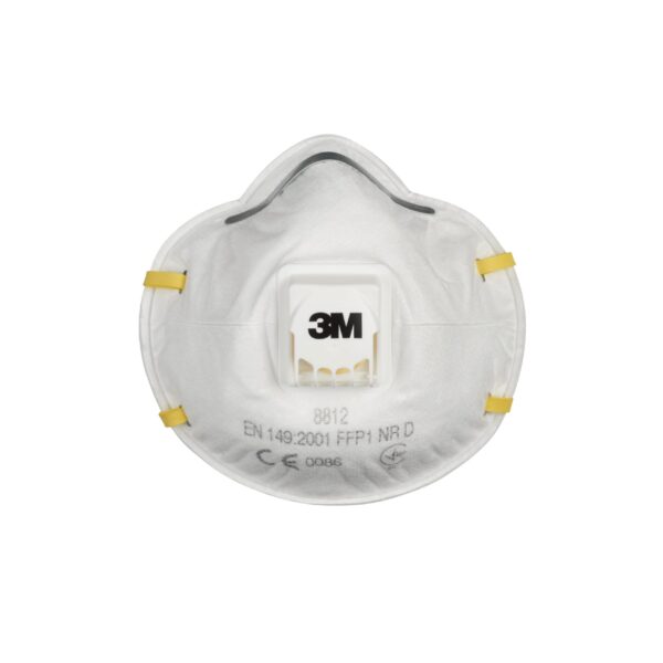 Semimasca in forma de cupa, cu supapa, FFP1, 3M 8812