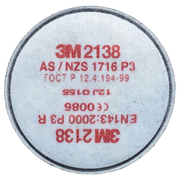 Filtru particule 2138, P3+, 10per/pach, 40 perechi/cutie