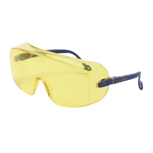 Ochelari de protectie purtati deasupra altor ochelari,lentile galbene, 20buc/cut