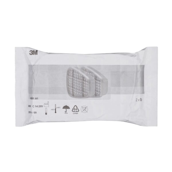 Filtru pentru vapori organici A1, 3M 6051