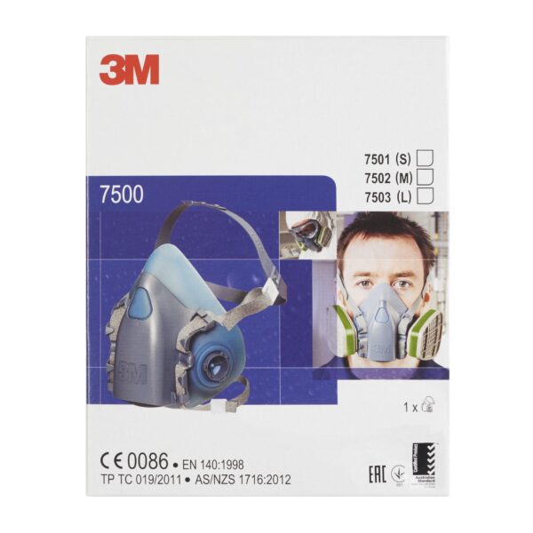 Semimasca reutilizabila cu filtre interschimbabile, 3M 7502 - M