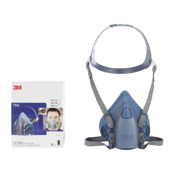 Semimasca reutilizabila cu filtre interschimbabile, 3M 7502 - M