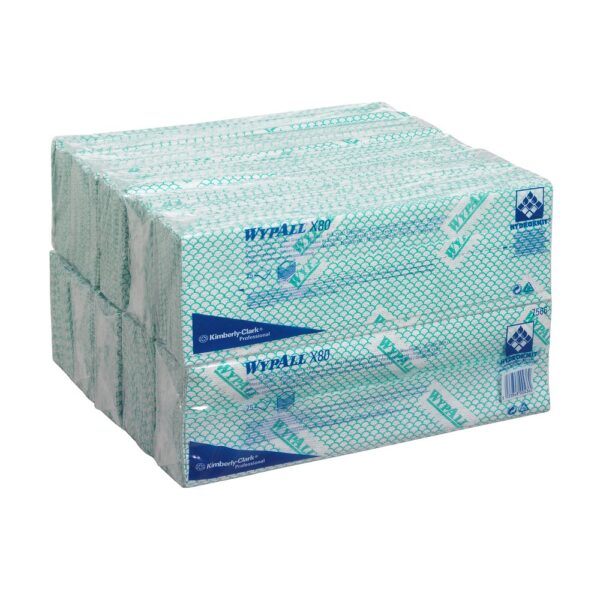 Lavete WYPALL* X80 - Interfolded, Verzi