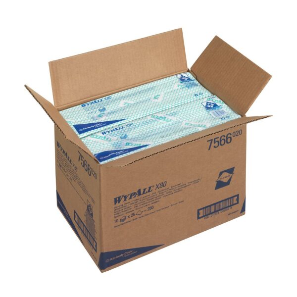 Lavete WYPALL* X80 - Interfolded, Verzi