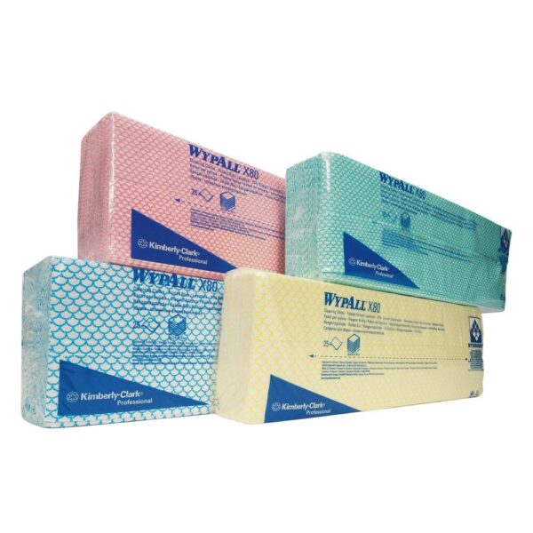 Lavete WYPALL* X80 - Interfolded, Verzi