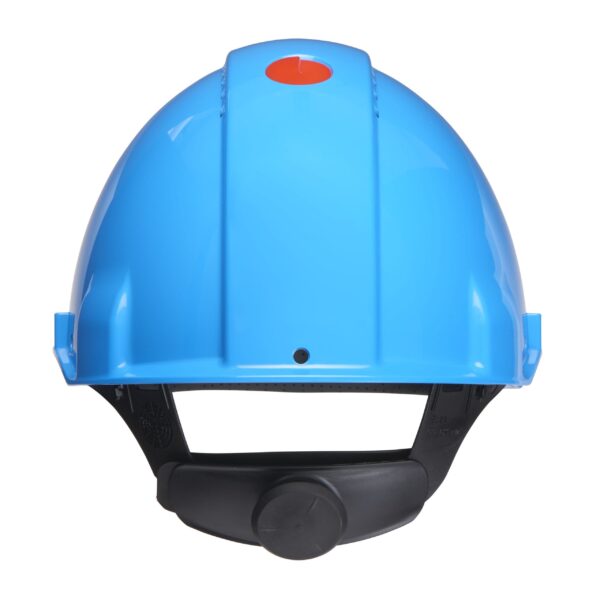 Casca de protectie ventilata, sistem fixare cu rotita, albastra, G3000NUV, 20buc