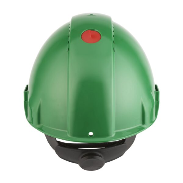 Casca protectie, canale ventilatie G3000NUV-GP, cu rotita, verde, 20buc/bax