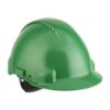 Casca protectie, canale ventilatie G3000NUV-GP, cu rotita, verde, 20buc/bax