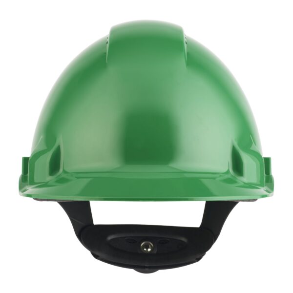 Casca protectie, canale ventilatie G3000NUV-GP, cu rotita, verde, 20buc/bax