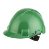 Casca protectie, canale ventilatie G3000NUV-GP, cu rotita, verde, 20buc/bax
