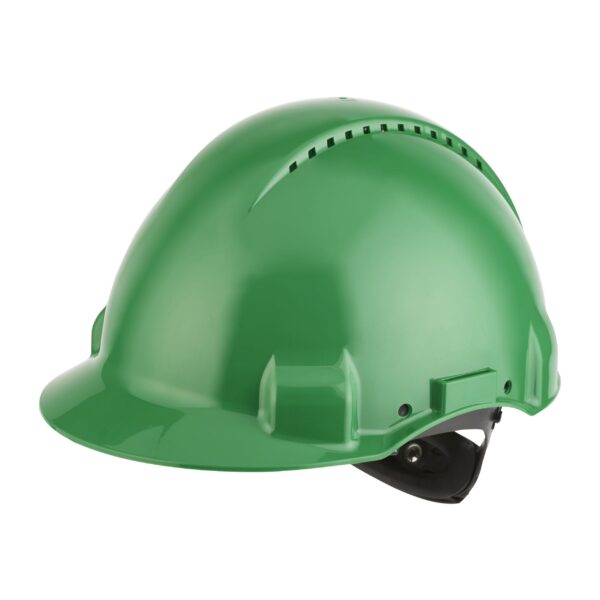 Casca protectie, canale ventilatie G3000NUV-GP, cu rotita, verde, 20buc/bax