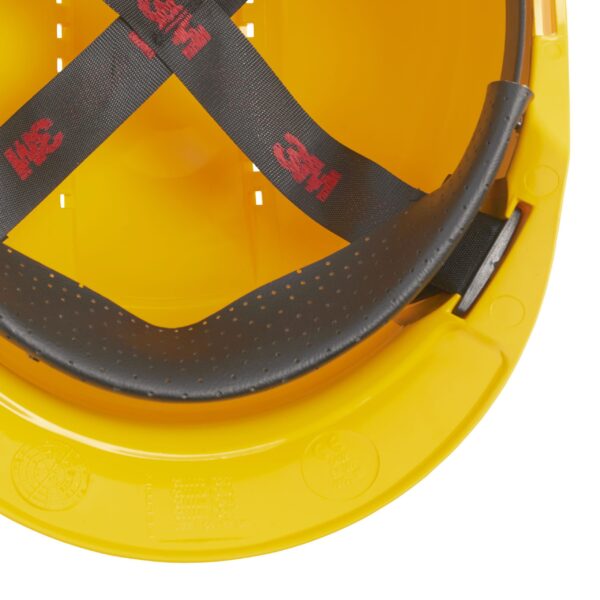 Casca protectie cu canale de ventilatie, G3000CUV-GU, galbena, 20buc/bax