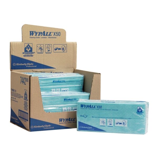 Lavete WYPALL* X50 - Interfolded, Verzi