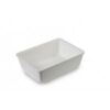 Tava Plexi GN 1/5 80 alb - 265x200x80mm