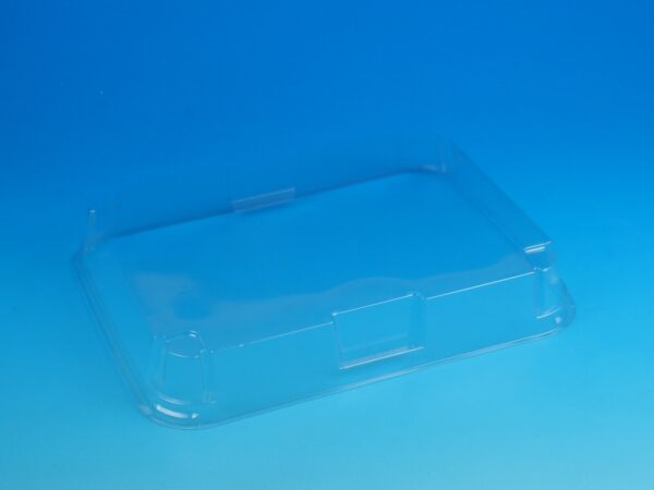 Capac transparent PET, 255*205, h=48, 330 buc/bax