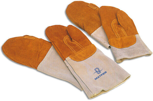 Manusi protectie din piele, pt cuptor paine, 1 pereche, 50 per/bax