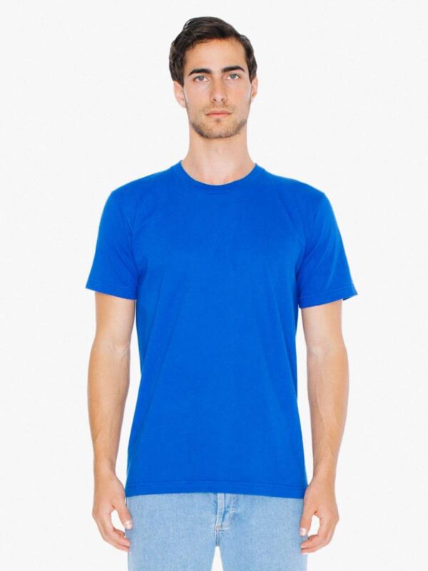 Tricou la baza gatului, maneca scurta, royal blue, XS-2XL