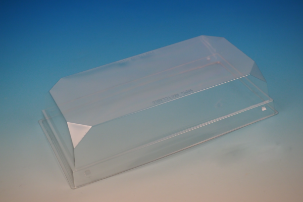 Capac transparent PET, 255*135, h=60, 240 buc/bax