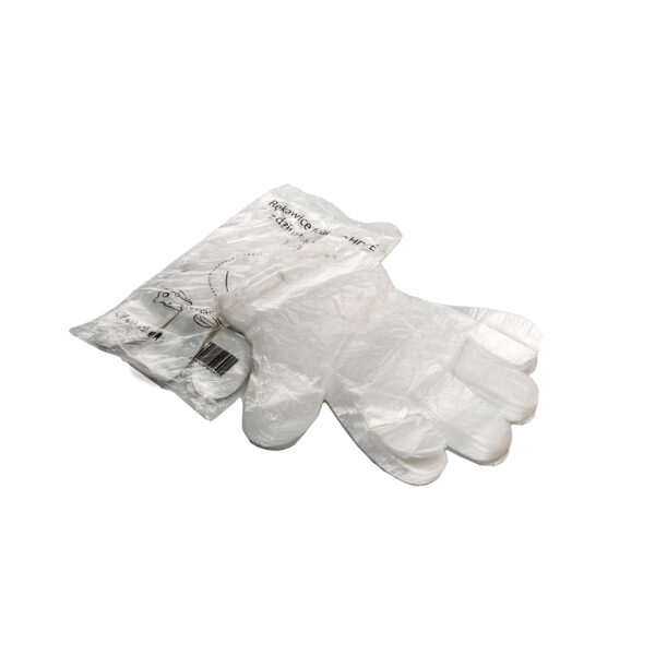 Manusi polietilena HDPE, 11 microni, 100 buc/pachet, 100 pach/bax