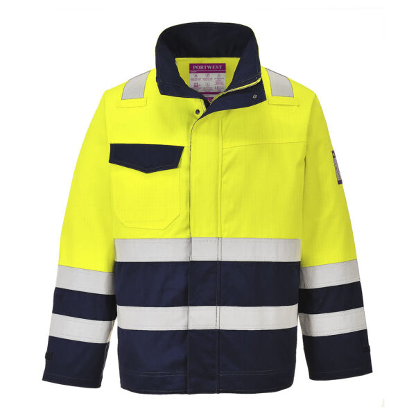 Jacheta Hi-Vis Modaflame, galben