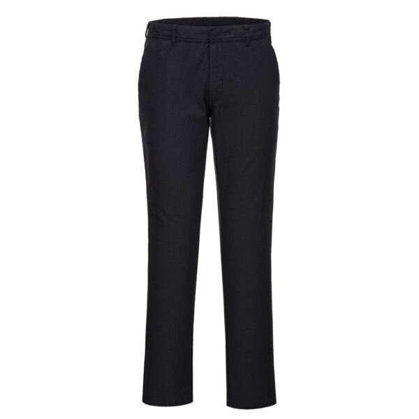 Pantaloni Chino Slim Stretch, negru