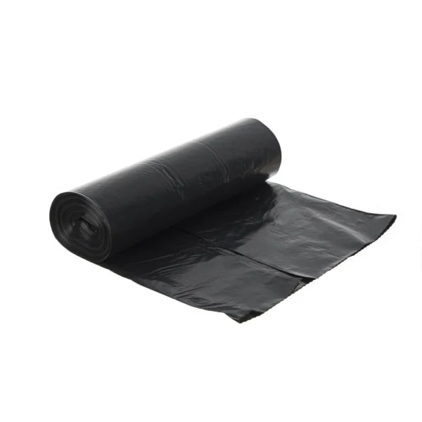 Saci menajeri HDPE 120L, 70/110, 10buc/rola, negri, 50 role/bax