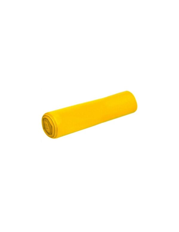 Saci pubela LDPE, 100L, 70/110 cm, galben, 10buc/pach, 10 pach/bax