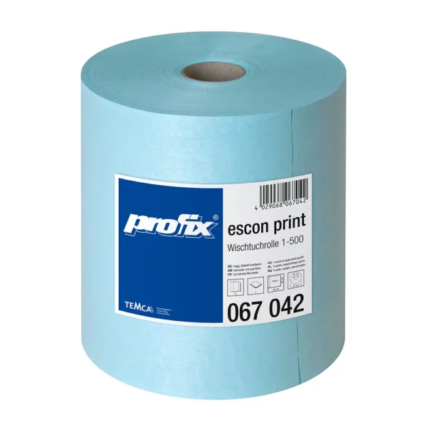 Laveta Profix Escon print, turcoaz,1str, 500 portii/rola
